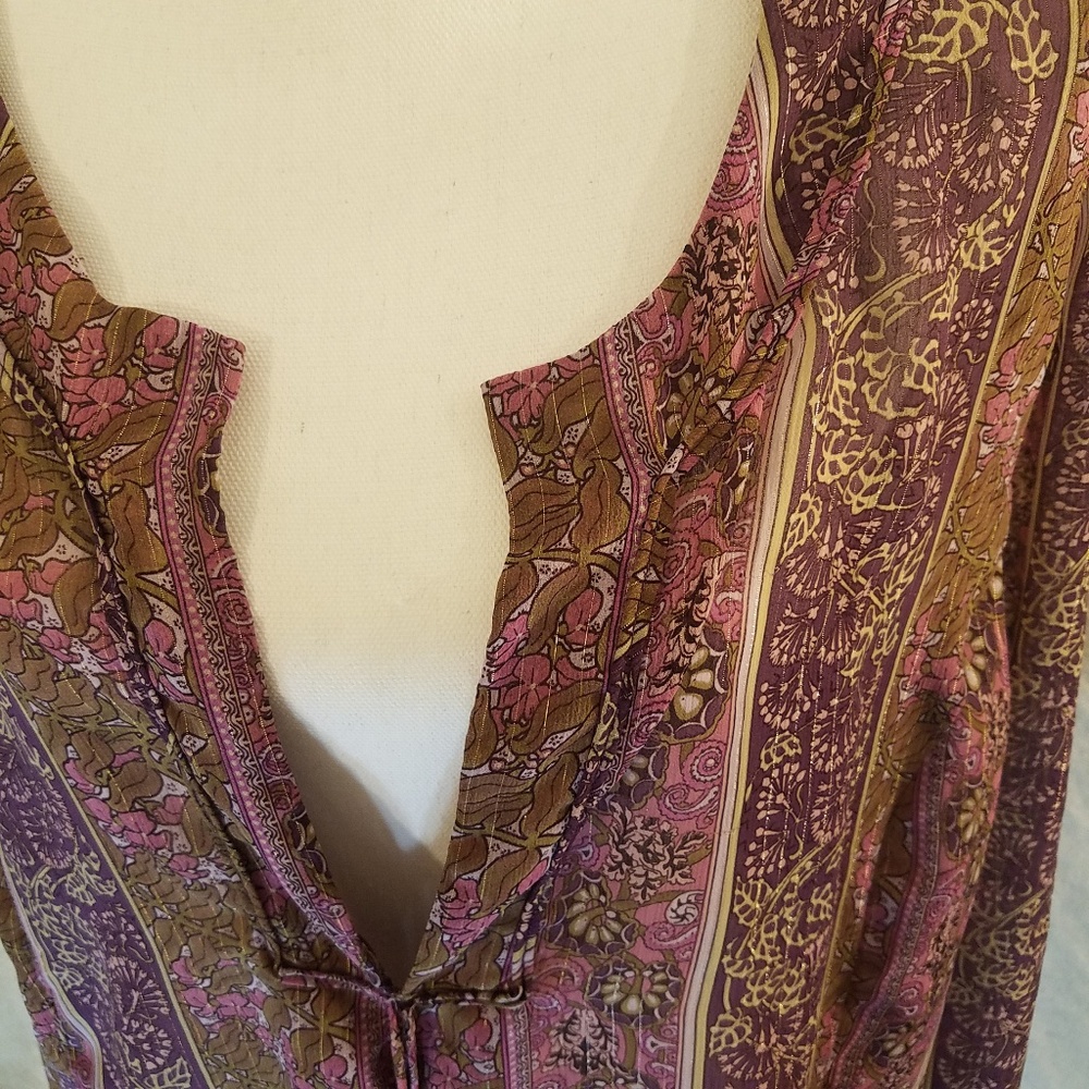 Beautiful Lane Bryant Shimmer Print Tunic